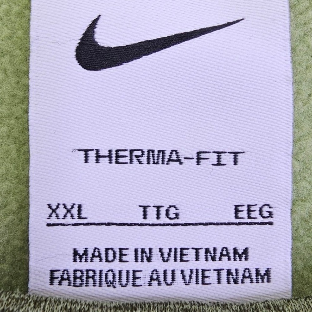 Nike Therma-FIT Mens XXL Crewneck Sweatshirt Rough Green Heather DQ4854-326 - Picture 2 of 11